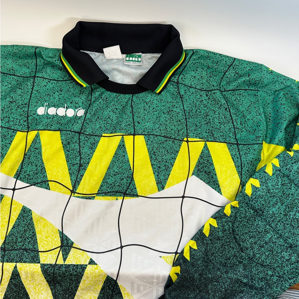VTG Diadora Football Soccer Goalkeeper‎ Jersey Men’s Made in Italy